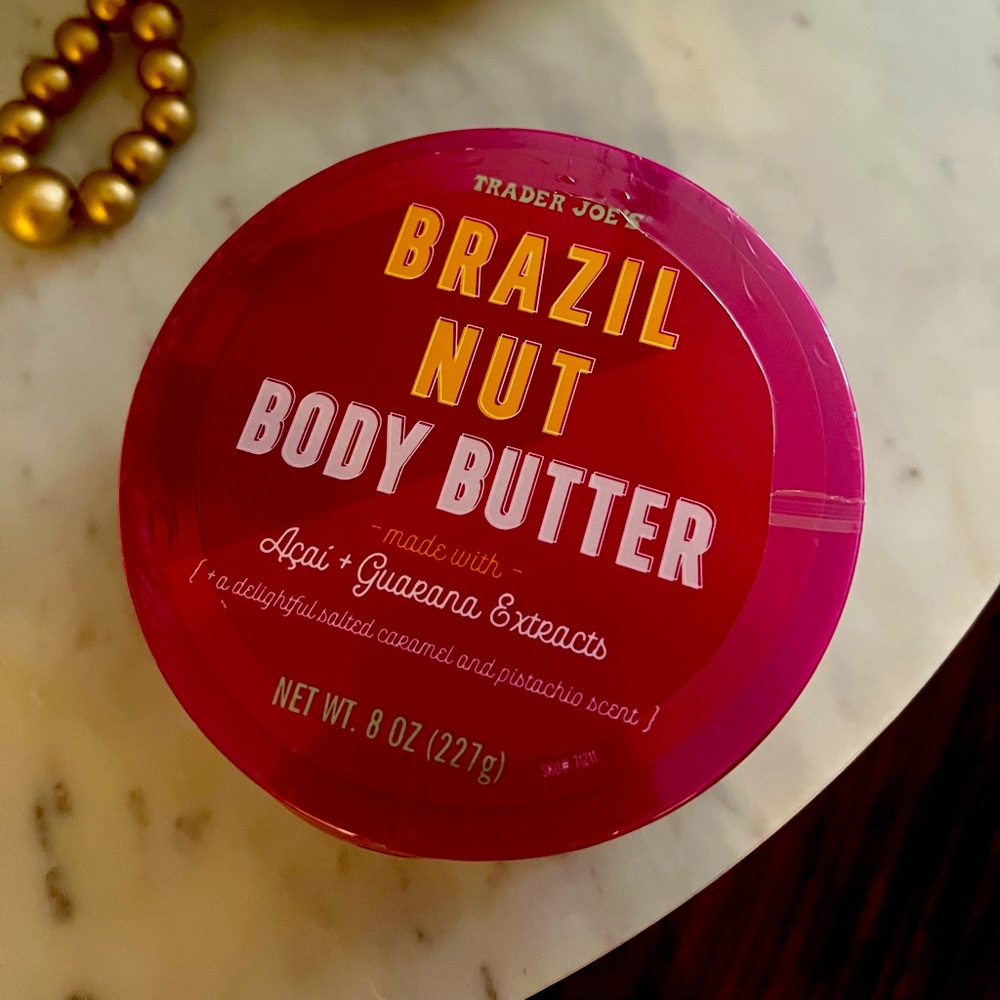 Trader Joe’s Brazilian Nut Body Butter- New